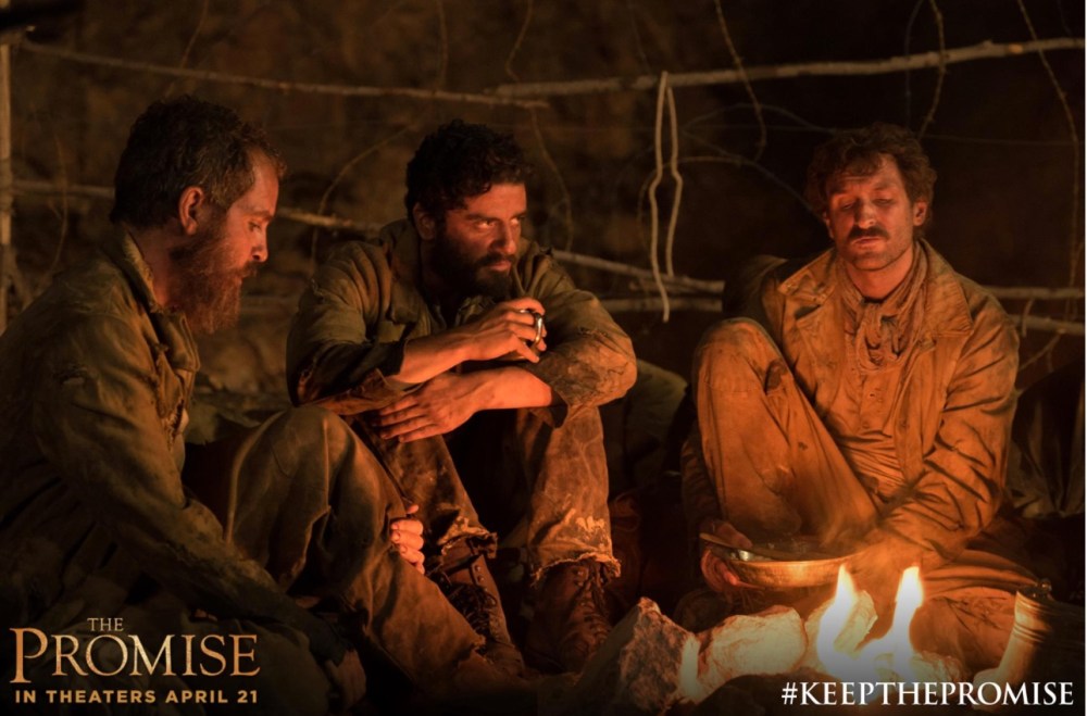 Oscar Isaac como Michael, a promessa ganhou outro significado: o genocídio armênio não pode ser esquecido