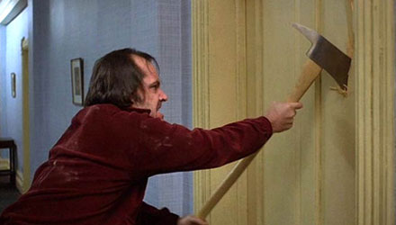 Jack, personagem de O Iluminado, cansado dessa pergunta